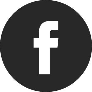 Ecoproparks. Logo de Facebook color gris.