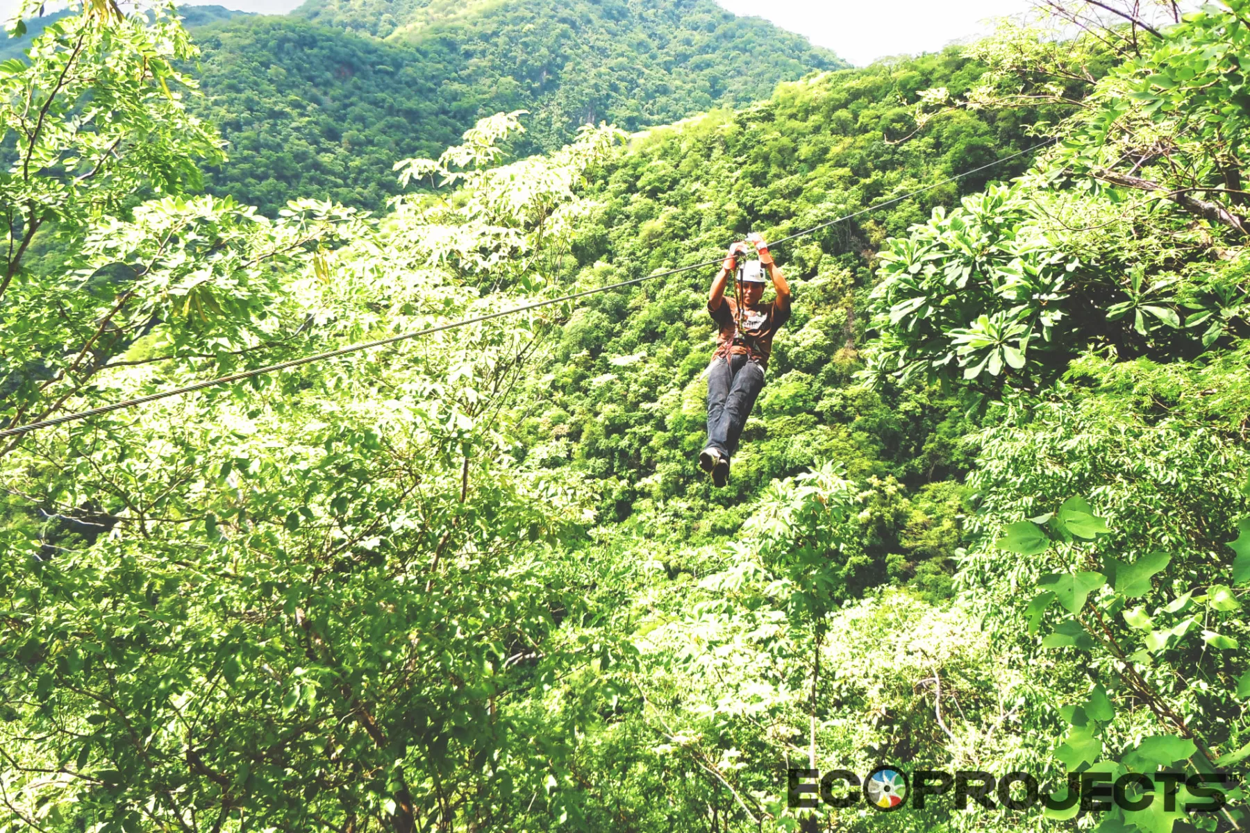 Ecoproparks. Tirolesa Zip Line 16.