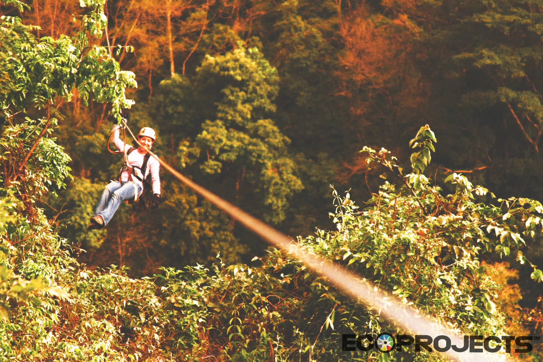 Ecoproparks. Tirolesa Zip Line 22.