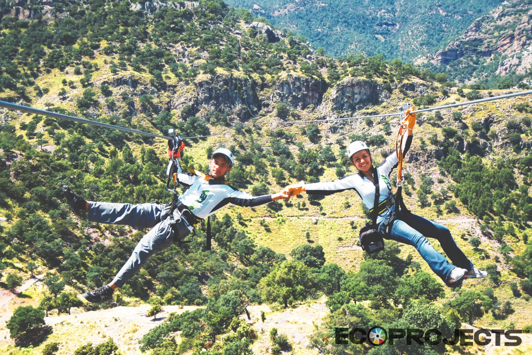 Ecoproparks. Tirolesa Zip Line 3.