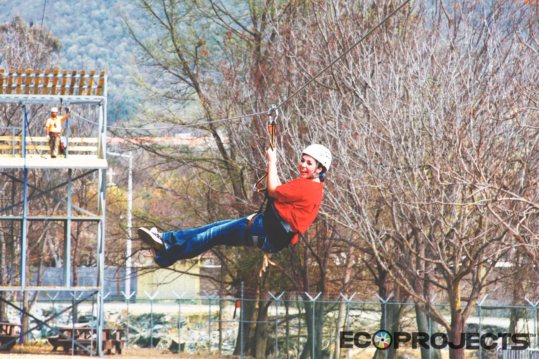 Ecoproparks. Tirolesa Zip Line 36.