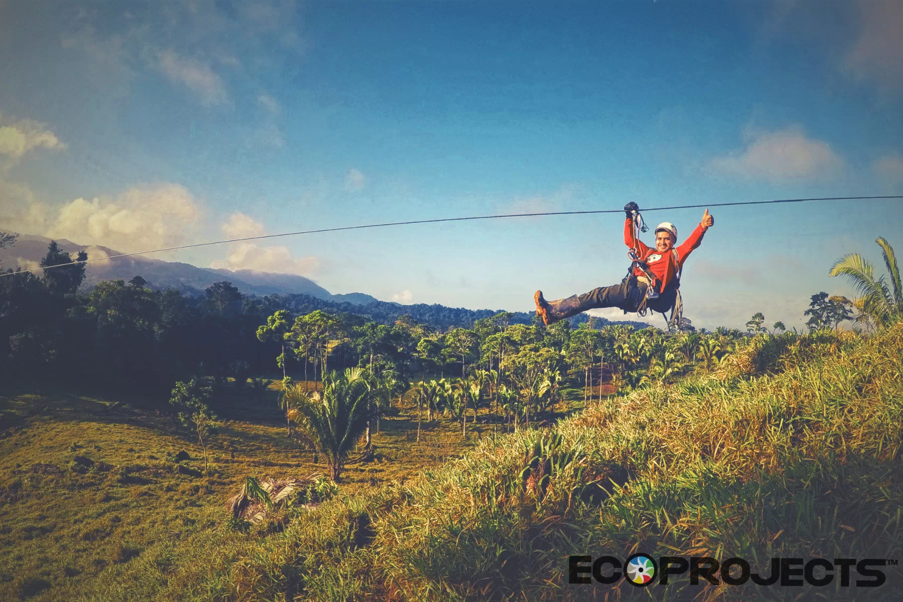 Ecoproparks. Tirolesa Zip Line 8.